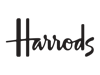 logo for Harrods, a client of CUBE