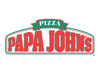 logo for Papa johns, a client of CUBE