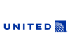 logo for United airlines, a client of CUBE