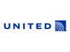 logo for United airlines, a client of CUBE