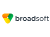 logo for Broadsoft, a client of CUBE